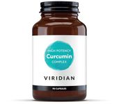 Viridian - High Potency Curcumin Complex - 90 Caps | Turmeric & Boswellia Extracts | Full Spectrum Curcuminoids, Ginger, Citrus Flavonoids | Nutritionist Formulated