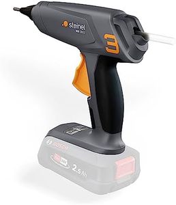 Steinel MobileGlue 3011 Battery Hot Glue Gun for Bosch PFA 18V System, Includes 3x Hot Glue Sticks, Ready to Start in 90 Seconds, Cordless Glue Gun, 2 Temperature Levels 130°C/200°C