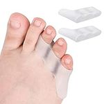 Pinky Toe Separator Pinky Toe Cushion DYKOOK 6PCS Little Toe Straightener Gel Sup Soft Tailors Bunion Corrector for Bunionette Pain Relief,Overlapping Toe,Calluses,Blisters,Corns Protect