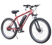Neelam E Inferno INFRN-NI 1.0 Unisex Electric Bicycle T-27.5" High Tensile Steel Frame| Disk Brake|Outer Battery 36V-250W | 7.8 AH| Suspension Fork | LED Display |Memory Foam Saddle|Color-RED