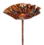 Copper Bird Bath - Elegant, Rustproof and Durable Garden Decor for Birds to Bathe and Drink