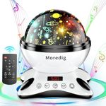 Moredig Kids Night Light Projector,