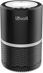 LEVOIT Air Purifier for Home, H13 True HEPA Filter for Allergies and Pets, Dust, Mold, and Pollen, Smoke and Odor Eliminator, Cleaner for Bedroom with Optional Night Light, LV-H132, Black
