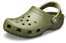 Crocs Classic Clog, Clogs for Women and Men, Army Green, 9 Women/7 Men