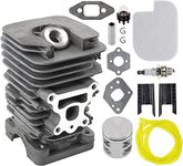 MOTOALL 530071884 41MM Cylinder Piston Kit for Poulan P3816, PP4018 PP3516AVX PP4218AVX PP4218 P4018WM P4018WT P4018WTL PP3516 PP3816 P3314WS P3314 P3314WSA P3416 PP4218AVHD S1970 Chainsaw