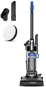 Eureka NEU10AE5 Powerful Bagless Upright Vacuum Cleaner Carpet and Floor, AirSpeed Ultra-Lightweight Vacuum Cleaner, w/ Replacement Filter, Blue