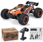 FACar 1602 Remote Control Truck 1:16 Scale 4X4 Brushless Fast RC Cars for Adults, High Speed 45 KPH, Hobby Electric Off Road Racing, 4WD Off Road Remote Control Car, All Terrain Off Road Truck