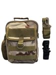 Shinegro Outdoor Metal Detecting Nylon Waist Bag Pouch Fanny Pack for Pinpointer Digger Tools (Desert Camouflage)