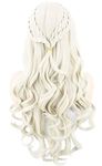 Topcosplay Womens Wigs Blonde Long Curly Wig Cosplay Halloween Costume Wigs