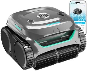 WYBOT C2 Cordless Robotic Pool Cleaner, Pool Vacuum for Inground Pools