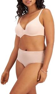 Berlei Women's Underwear Microfibre Barely There Contour Bra, Cream Blush, 14C