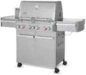 Weber Summit 7270001 S-470 Stainless-Steel 580-Square-Inch 48,800-BTU Natural-Gas Grill