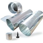 3911EZ9131X 383EEL9001B Side Vent Kit Universal for LG Dryer, Venting Kit Assembly Compatible with Kenmore/sears, Replacement Part AP4438852 Exhaust Out Either Side or Bottom