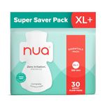 Nua Ultra Safe| 30 Heavy Flow -XL+ | SUPER SAVER PACK | Leakproof & Toxic Free Sanitary Pad (Pack of 30)