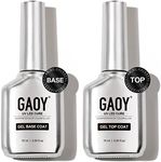 GAOY 16ml 2 Pcs Glassy Gel Top Coat