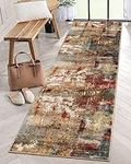 Lahome Modern Abstract Runner Rug -