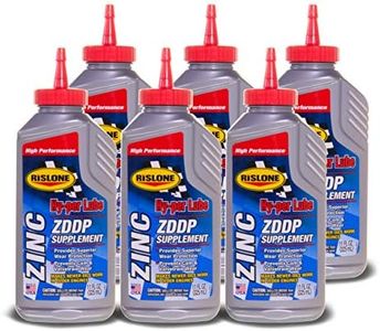 Rislone 4405-6PK Hy-per Lube Zinc ZDDP Supplement, 11 oz, 6-Pack | Real ZDDP Zinc Additive