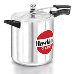 Hawkins Classic 8 Litre Pressure Cooker, Tall Design Cooker, Big Cooker, Silver (CL8T)