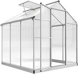 Outsunny 6' x 6' x 6.4' Polycarbona