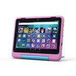 New Amazon Fire HD 8 Kids Pro tablet, ages 6-12 | 3GB memory, 8" HD screen, slim case for older kids, ad-free content, parental controls, 13-hr battery, 32GB, Jungle Cat, (2024 release)