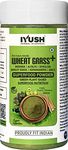 IYUSH Herbal Ayurveda Wheatgrass Plus Green Superfood Powder – 250gm | Multivitamin Daily Greens Supplement with Moringa, Wheatgrass, Spirulina, Barley Grass, Alfalfa Grass, Ashwagandha and Amla |