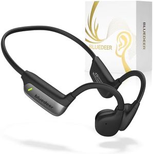 Blue Deer U1 Bone Conduction Sound Amplifier with APP, Bluetooth (BT) 5.3 - Open-Ear Headphones, Up to 10-Hour Battery, Easy to Operation, IPX5 Water Resistant