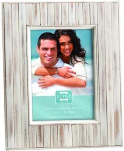Prinz 5 by 17,8 cm Sanibel Whitewash Wood Frame
