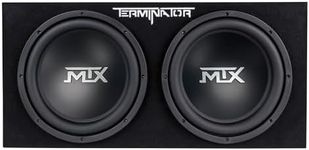 MTX Audio Terminator Series TNE212D 1,200-Watt Dual 12-Inch Sub Enclosure
