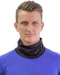 Brass Monkeys - 100% Pure Merino Wool - Snood Buff Neck Warmer - Made in New Zealand - Soft, Comfy & Breathable - Keep Warm - Men & Women, Black