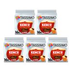 Tassimo Kenco Colombian Coffee Pods X16 (Pack of 5, Total 80 Drinks)