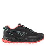 Karrimor Women Tempo 8 Ladies Trail Running Shoes Black/Pink 6 (39)