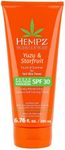 Hempz Hempz yuzu and starfruit touch of summer moisturizing gradual self-tanning creme with spf 30 for fair skin tones, 6.76 oz, 6.76 ounces