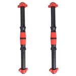 2pcs Dumbbell Bars Adjustable Dumbbell Handle Bars Weightlifting Accessories for Training Sport Workout Gym