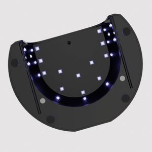 Mylee Grande LED Nail Lamp – Black Professional Gel Curing Light