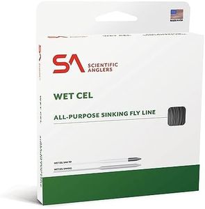 Scientific Anglers Wetcel Type IV General Purpose Sinking Lines, Charcoal, WF- 6-S