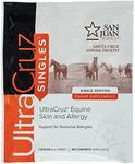 UltraCruz Equine Skin and Allergy Supplement for Horses, 120 Pellet (60 Day Supply)