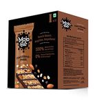 Mojo Bar Energy Bars Choco Almond & Protein | 100% Whole Grains, Nut & Fruit | High Energy & Granola Bars | 5g Protein Snack | Pack of 15 x 32g Energy Bars | Gluten Free & No Preservatives