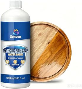 Polyurethane Wood Finish 1 Quart/35oz Water Based Polyurethane Clear Gloss Wood Protection Polyurethanes Waterproof Coating, Fast Dry Polyurethanes Sealant Easy Clean Up