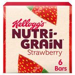 Kellogg's Nutri-Grain Strawberry Breakfast Bakes Cereal Bars 6x37g 222g