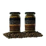 Nothing Before Hazelnut Instant Coffee Combo Pack of 2 | Café-Style Flavored Instant Coffee Powder for Hot & Cold Brews | 100% Single Origin Arabica Coffee Beans | Premium Freeze-Dried Coffee | Rich Hazelnut Aroma & Smooth Taste | Ideal for Latte, Cappuccino, Mocha | 50g Jars