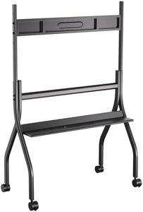 Biling Portable Stand for 55" - 75" Smart Board, Lockable Wheels, Stable, Easy to Move, Design for Office Classroom Home