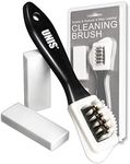 Suede & Nubuck Leather 4 Way Cleaning Caring Brush Shoe & Boots Cleaner Essential Kit with Extra 2 Erasers