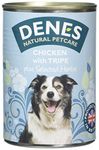 Denes Complete Adult Wet Dog Food Chicken and Tripe, 12 x 400 g