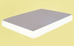 Supersoft Small Crib / Baby Mattress Protector Sheet 2 Pcs Set - 100% Waterproof, Noiseless, Hypoallergenic, Breathable & Vinyl Free Crib Sheets - Fitted Crib / Baby Mattress Cover Stays in Place - (60 cm x 120 cm , Grey)