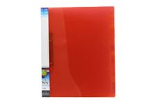 Keny Business Card Folder | Visiting/Name Card Organizer | 10 Cards Size | 600 Pockets with Index | Red (760/600 Red)