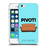 Head Case Designs Officially Licensed Friends TV Show Pivot Quotes Soft Gel Case Compatible With Apple iPhone 5 / iPhone 5s / iPhone SE 2016