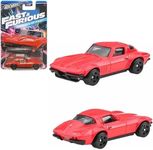 Hot Wheels Cars Fast & Furios Women of Fast- Custom Corvette Stingray Coupe Ages 3 and Up (Red)