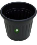 saiagro 14 INCH Flower Pot Pack of 5 / Indoor and Outdoor USE Pot / 14 INCH Black Pot/Plant Container/PLANTERS