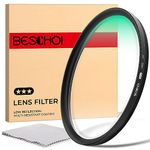 Beschoi 77mm UV Filter, 30-Layer Nano Coating Ultraviolet Protector with Optical Glass Waterproof Slim Protection Lens Filters for Nikon Canon Olympus