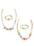 El Regalo 4 PCs Cute Kids Girls Jewelry Combo Sets - Kids Beads 2 Necklace & 2 Bracelets Jewelry Sets for Girls & Toddlers (Option- 2)